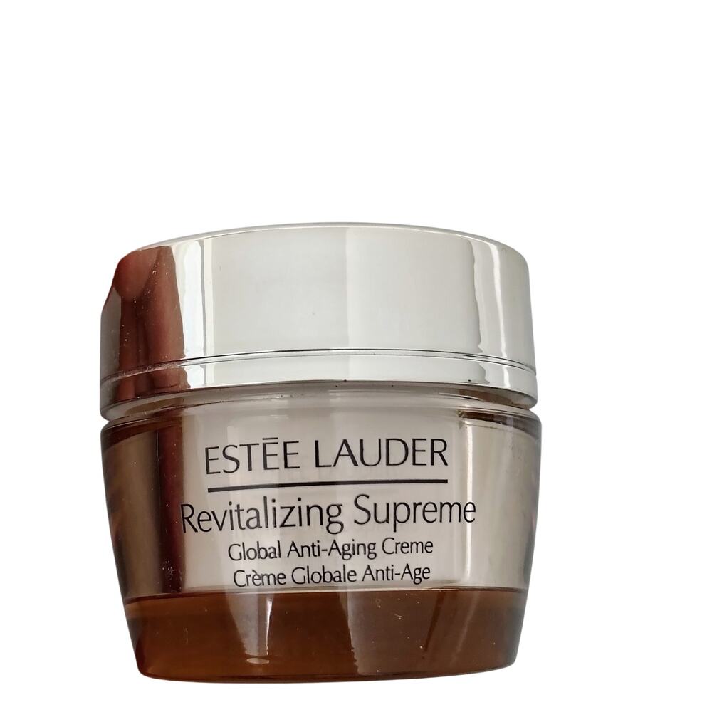 Estee Lauder Revitalizing Supreme Global Anti Aging Creme 0.5 oz. AM PM All Skin